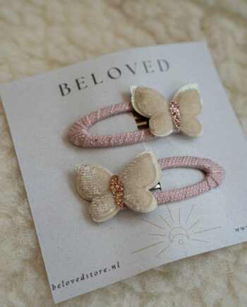 Klikklak haarpeldjes - Butterfly Sparkles