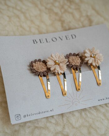 Klikklak haarspeldjes - Soft Bloom Set