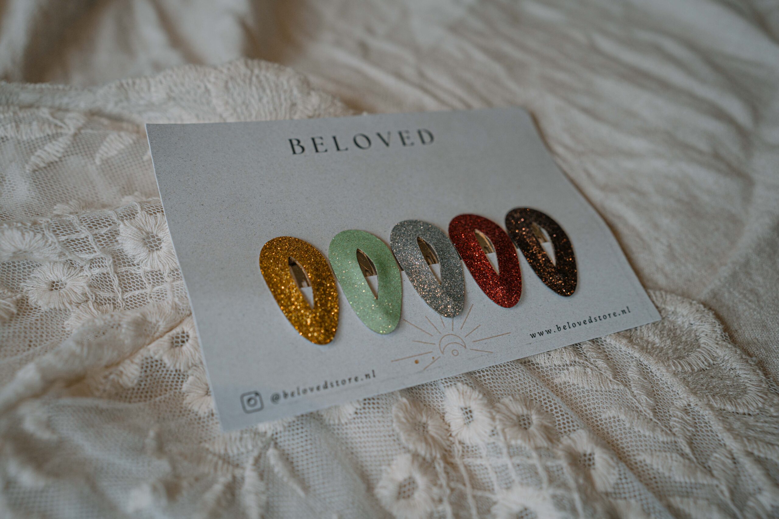 Klik klak speldjes – Tiny Sparkles(Rond)